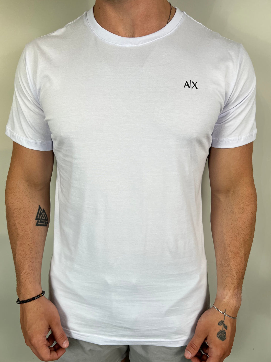 Camiseta AX Básica - Branco