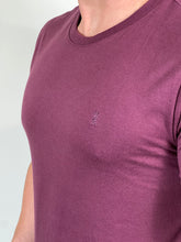 Carregar imagem no visualizador da galeria, Camiseta SK Básica - Bordado - Bordo

