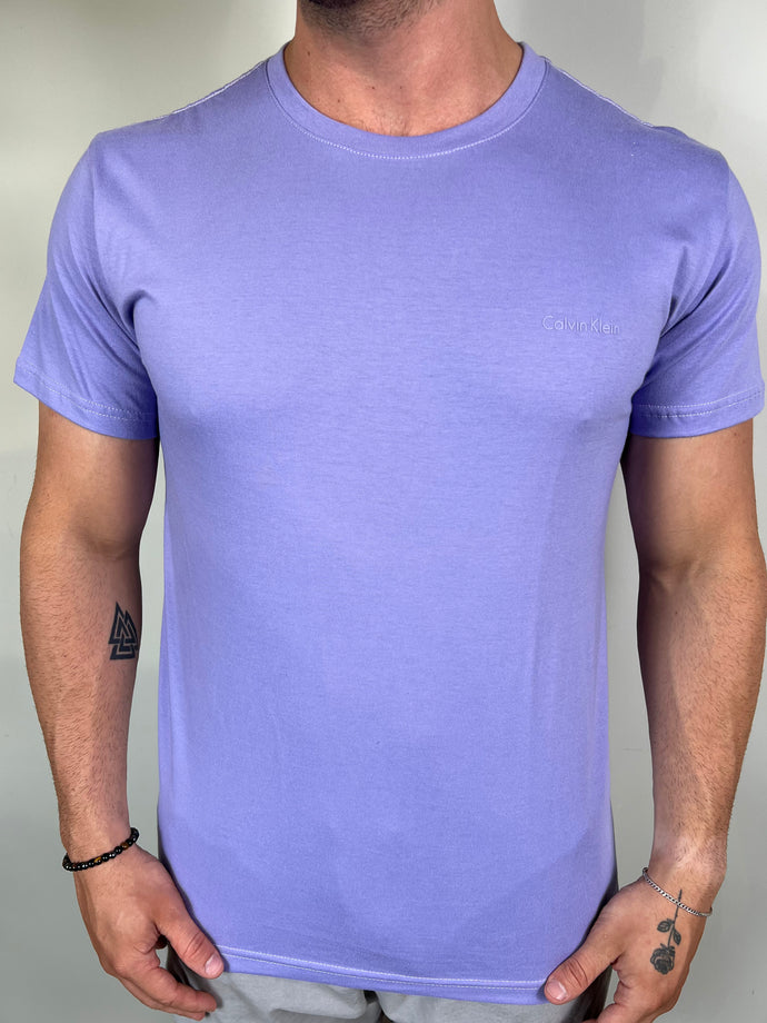 Camiseta CK Básica - Lilas