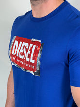 Carregar imagem no visualizador da galeria, Camiseta DSL Estampada - Azul Royal
