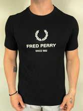 Carregar imagem no visualizador da galeria, Camiseta FP Estampada - Preto Logo Centro Escrito
