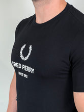 Carregar imagem no visualizador da galeria, Camiseta FP Estampada - Preto Logo Centro Escrito
