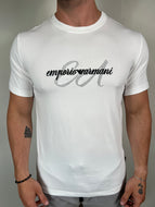 Camiseta EA Estampada - Branco Logo Escrito