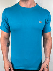 Camiseta LCST Básica - Azul Turquesa