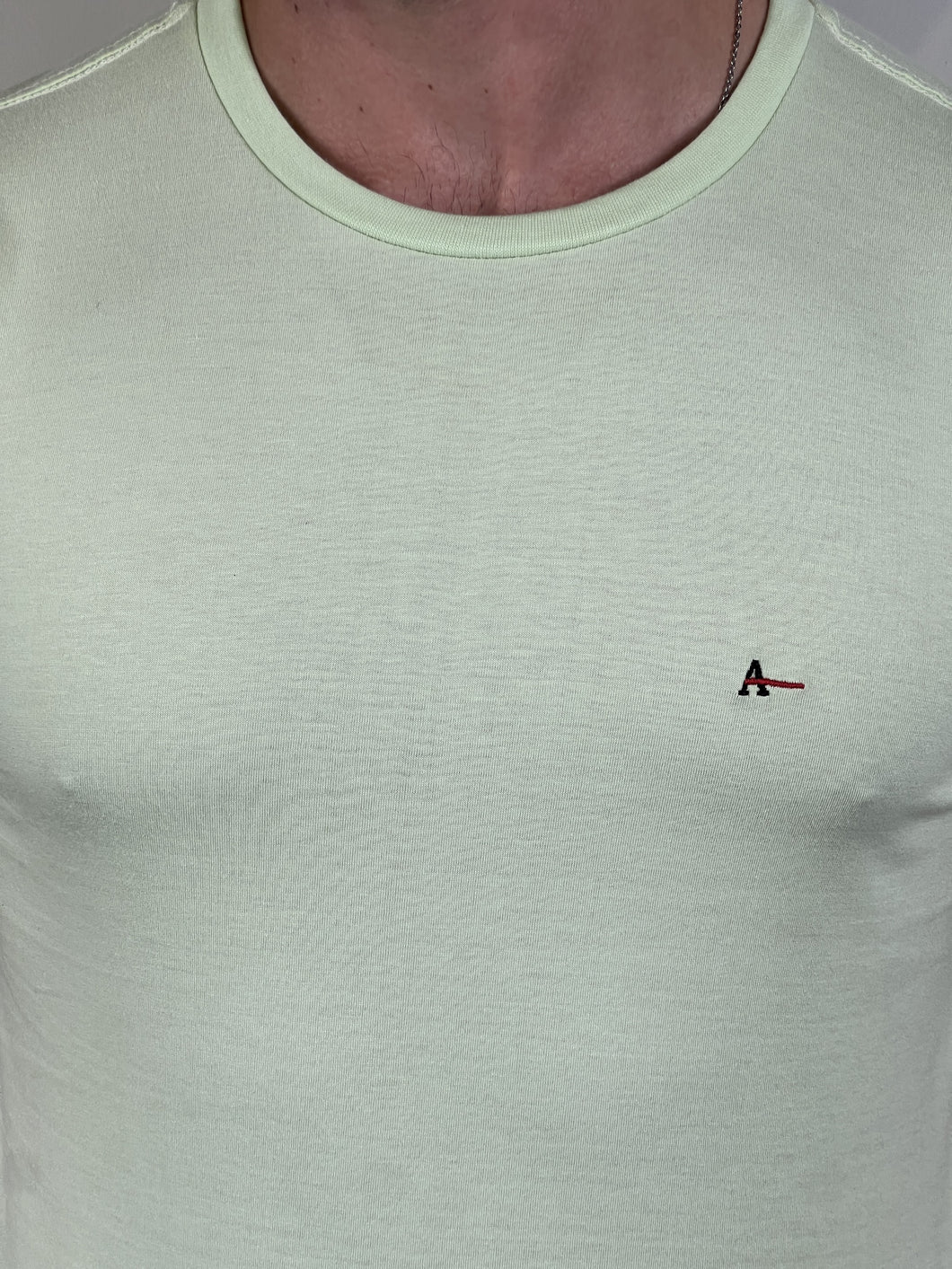 Camiseta ARM Básica - Bordado - Verde Limão