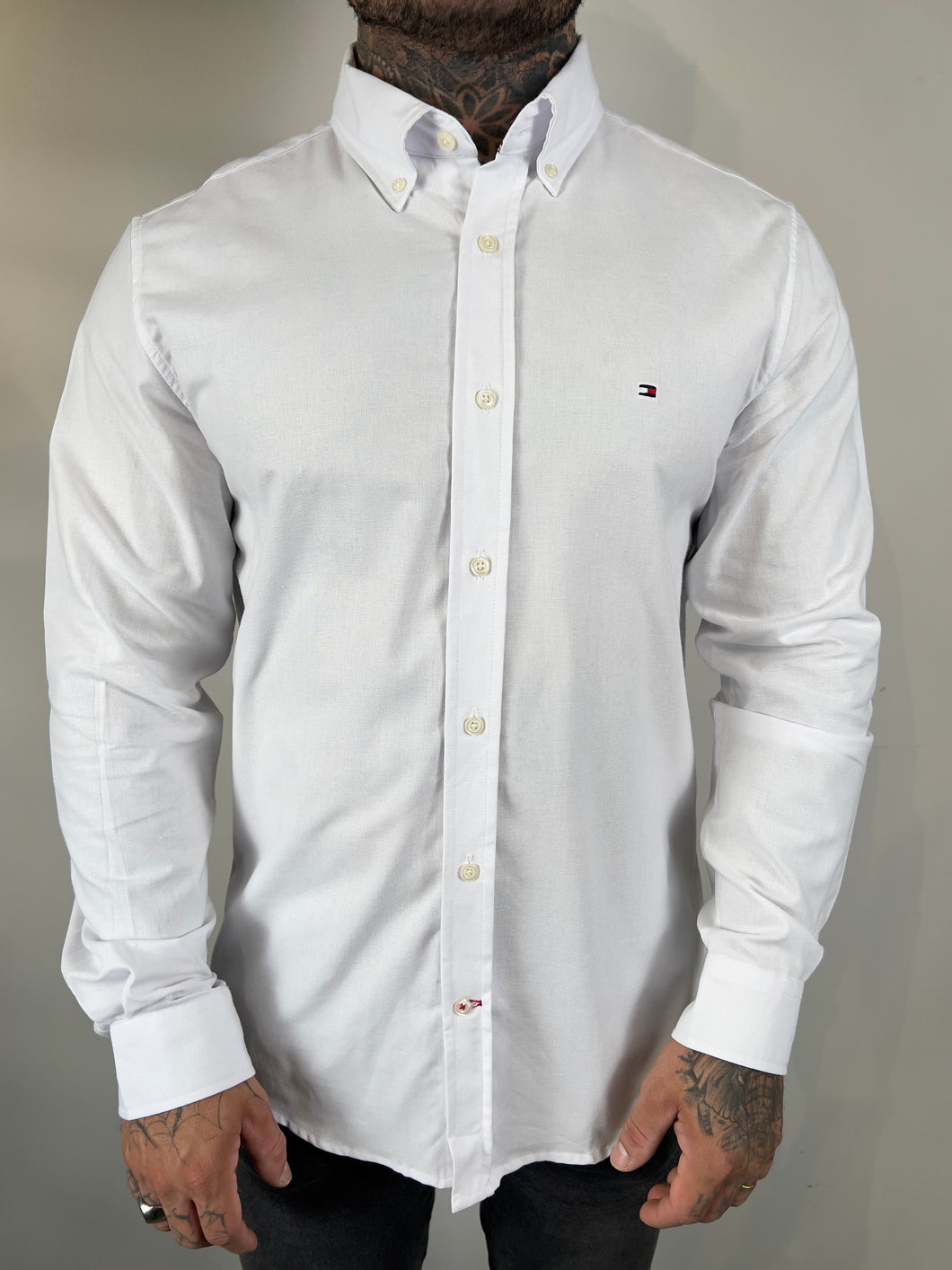 Camisa Social TH Oxford - M/L - Branco