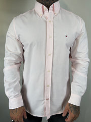 Camisa Social TH Oxford - M/L - Rosa