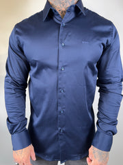 Camisa Social HB Acetinada - M/L - A. Marinho