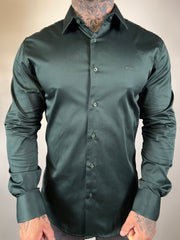 Camisa Social HB Acetinada - M/L - V. Militar