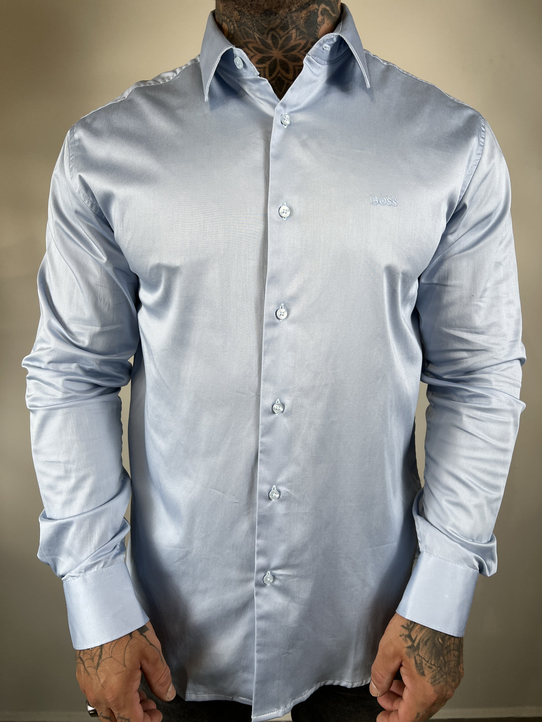 Camisa Social HB Acetinada - M/L - A. Bebê