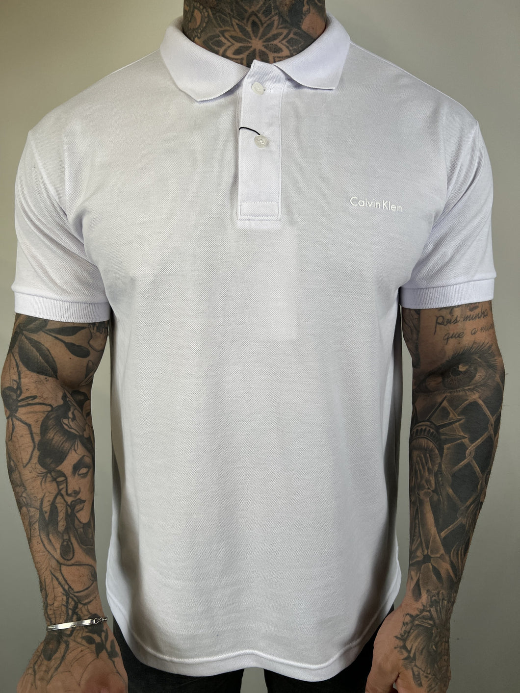 Gola Polo CK - Branco