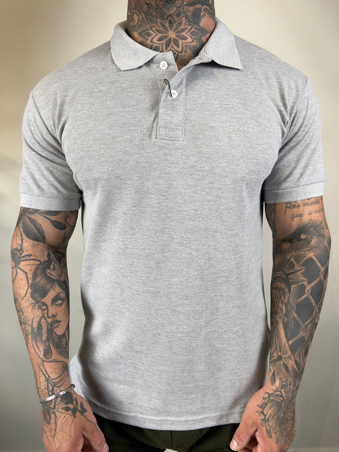 Gola Polo CK - Cinza Claro