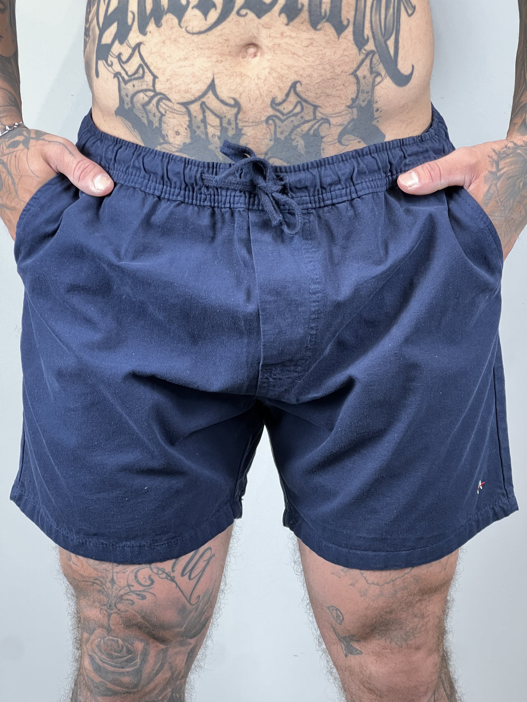 Short Sarja ARM Curto - Azul Marinho