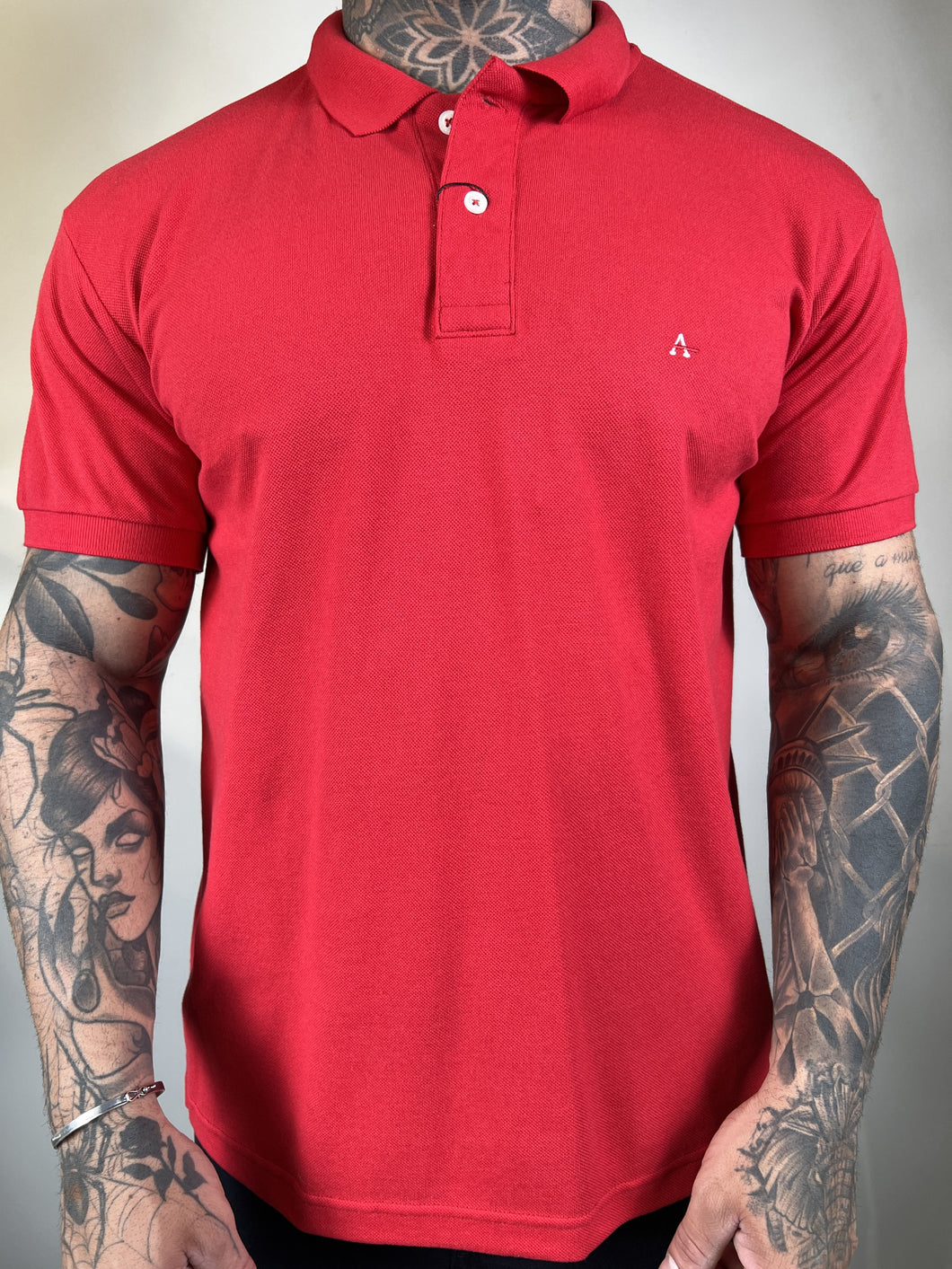 Gola Polo ARM - Bordado - Vermelho
