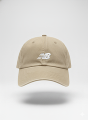 Boné New Balance - Bege Logo Listra