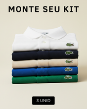 Carregar imagem no visualizador da galeria, Combo 3 Gola Polo Lacoste
