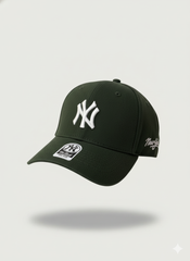 Boné New York - Verde Escuro Logo Escrito