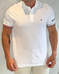 Gola Polo TH Dtlh Bordado - Branco