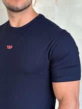 Carregar imagem no visualizador da galeria, Camiseta Básica DL - Azul Marinho Dtlh Centro
