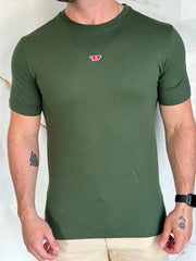 Camiseta Básica DL - Verde Musgo Dtlh Centro