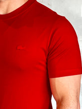 Carregar imagem no visualizador da galeria, Camiseta Básica LC - Vermelho Logo Bordado
