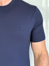 Carregar imagem no visualizador da galeria, Camiseta Básica LC - Azul Royal Logo Bordado
