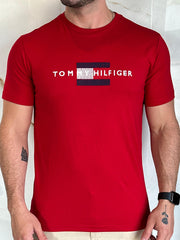 Camiseta Estampada TH - Vermelho Dtlh Centro