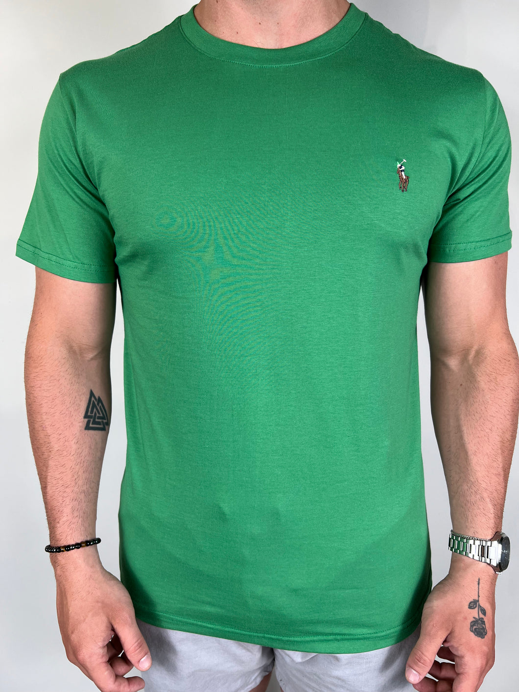 Camiseta RL Básica - Verde Bandeira - Color